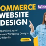 I will design responsive wordpress ecommerce website woo-commerce